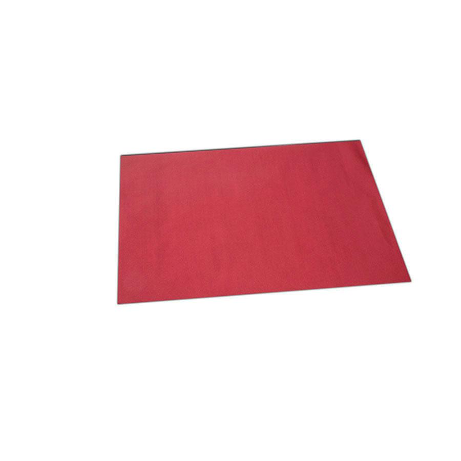 30x40-rojo Mantel reciclado gofrado