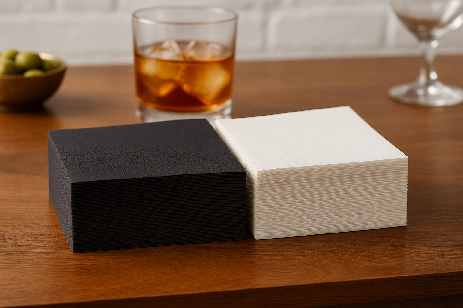 Servilletas cocktail Airlaid 20x20 cm premium